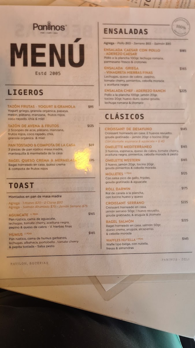 Paninos Breads Menu - Image 6